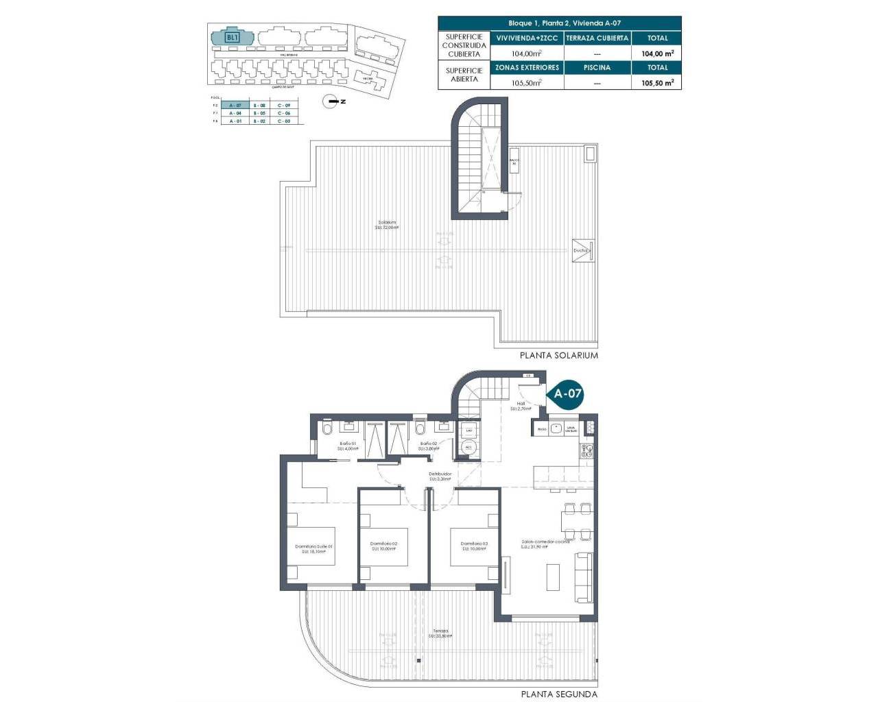 Nueva construcción  - Apartamentos - Los Alcazares - Serena Golf