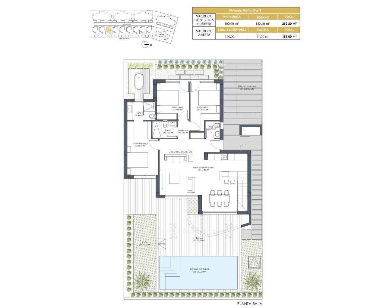 Nueva construcción  - Villas - Los Alcazares - Serena Golf
