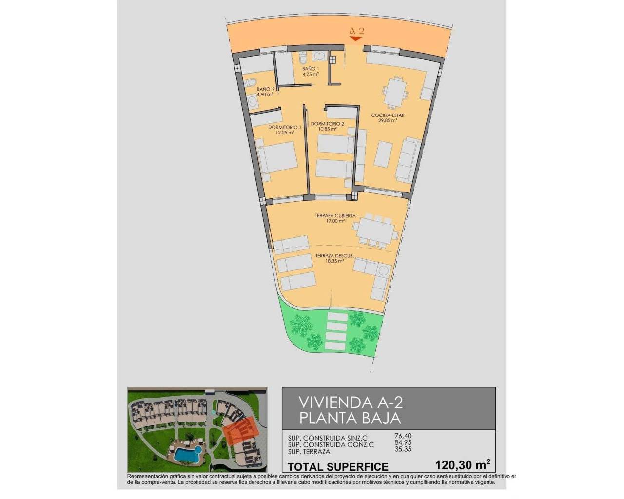 Nueva construcción  - Apartamentos - Los Alcazares - Serena Golf