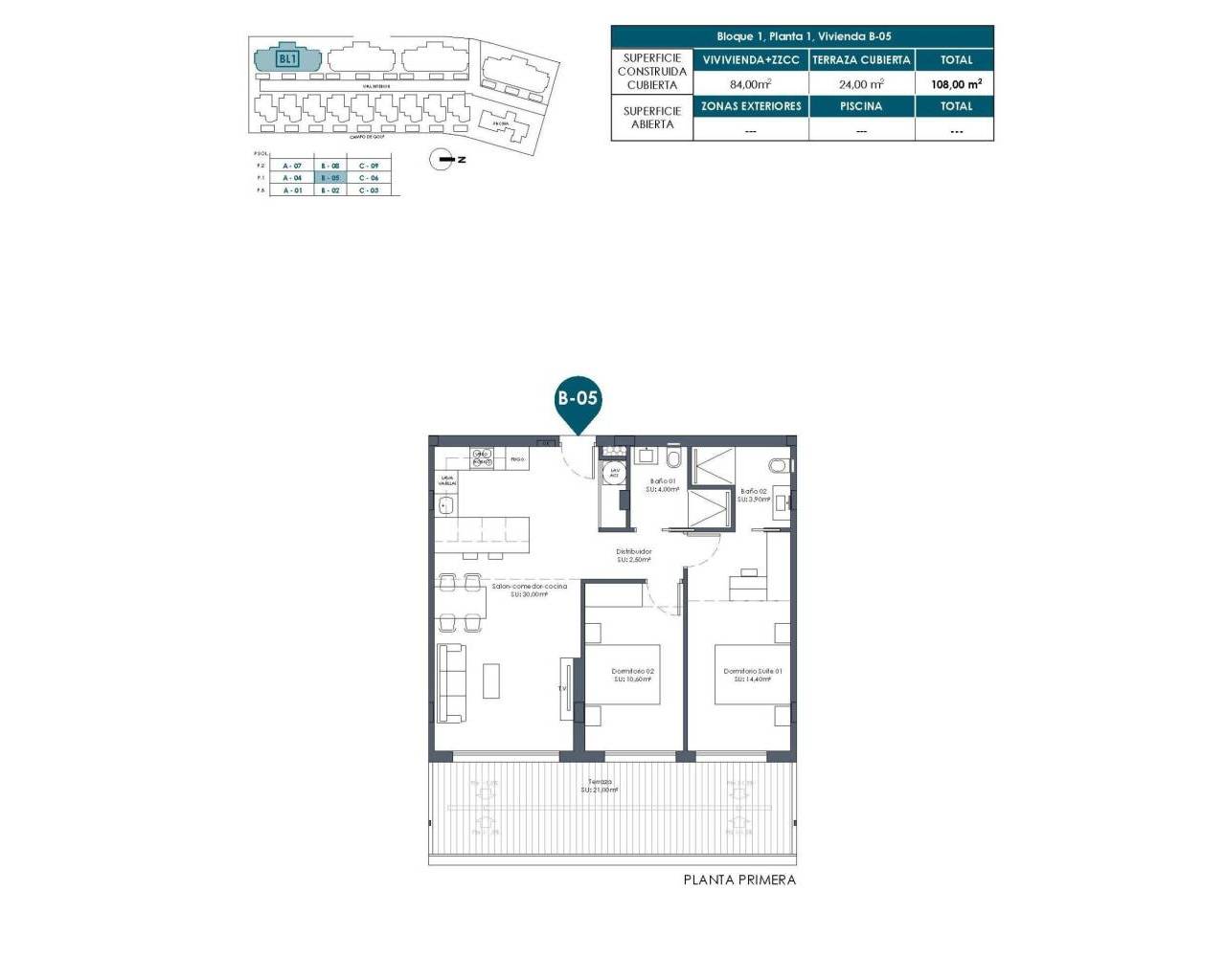 Nueva construcción  - Apartamentos - Los Alcazares - Serena Golf