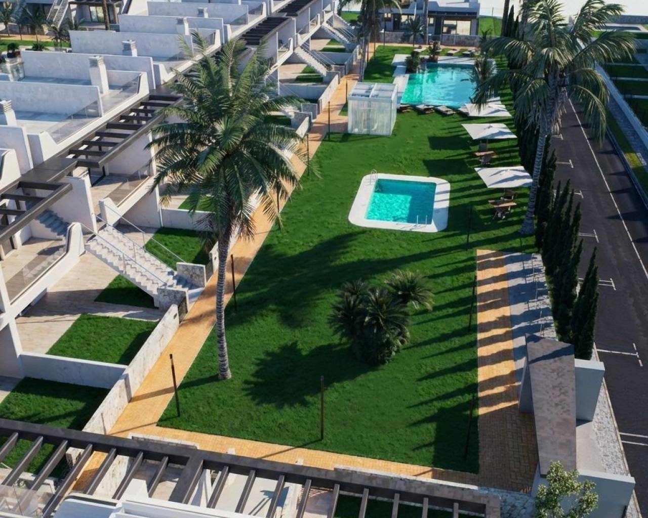 New Build - Rekkehus / Bungalow - Pilar de La Horadada - pueblo