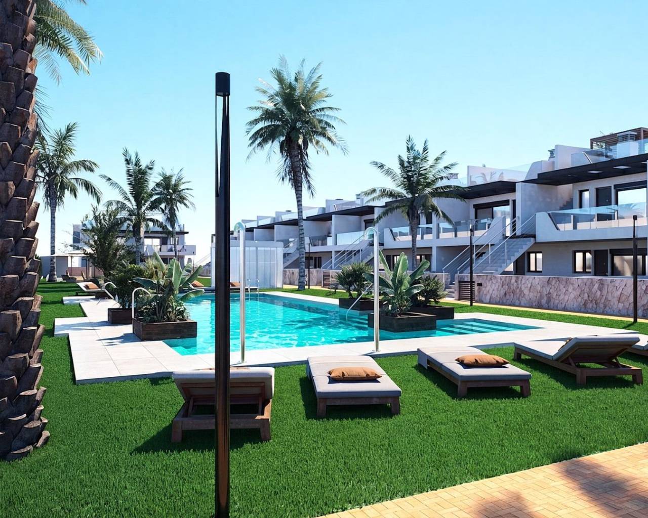 New Build - Rekkehus / Bungalow - Pilar de La Horadada - pueblo