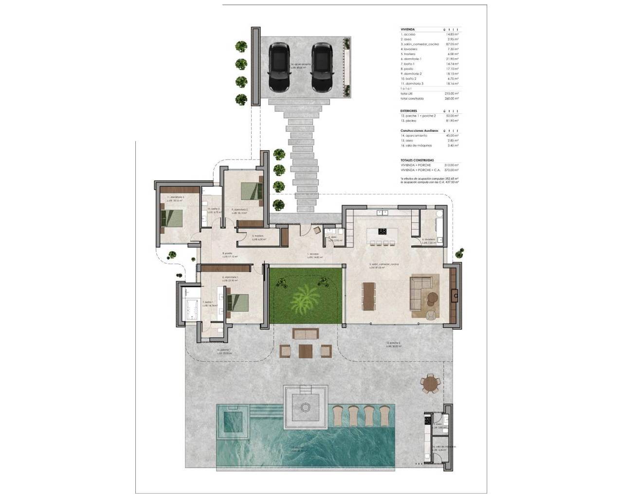 Nueva construcción  - Villas - Pinoso - Lel