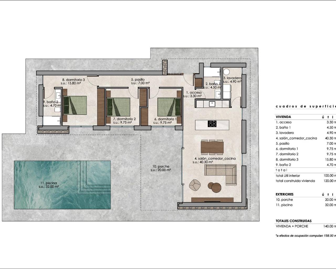 New Build - Villaer - Pinoso - Lel