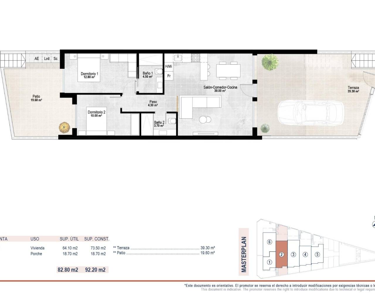 New Build - Rekkehus / Bungalow - San Pedro del Pinatar - Pueblo