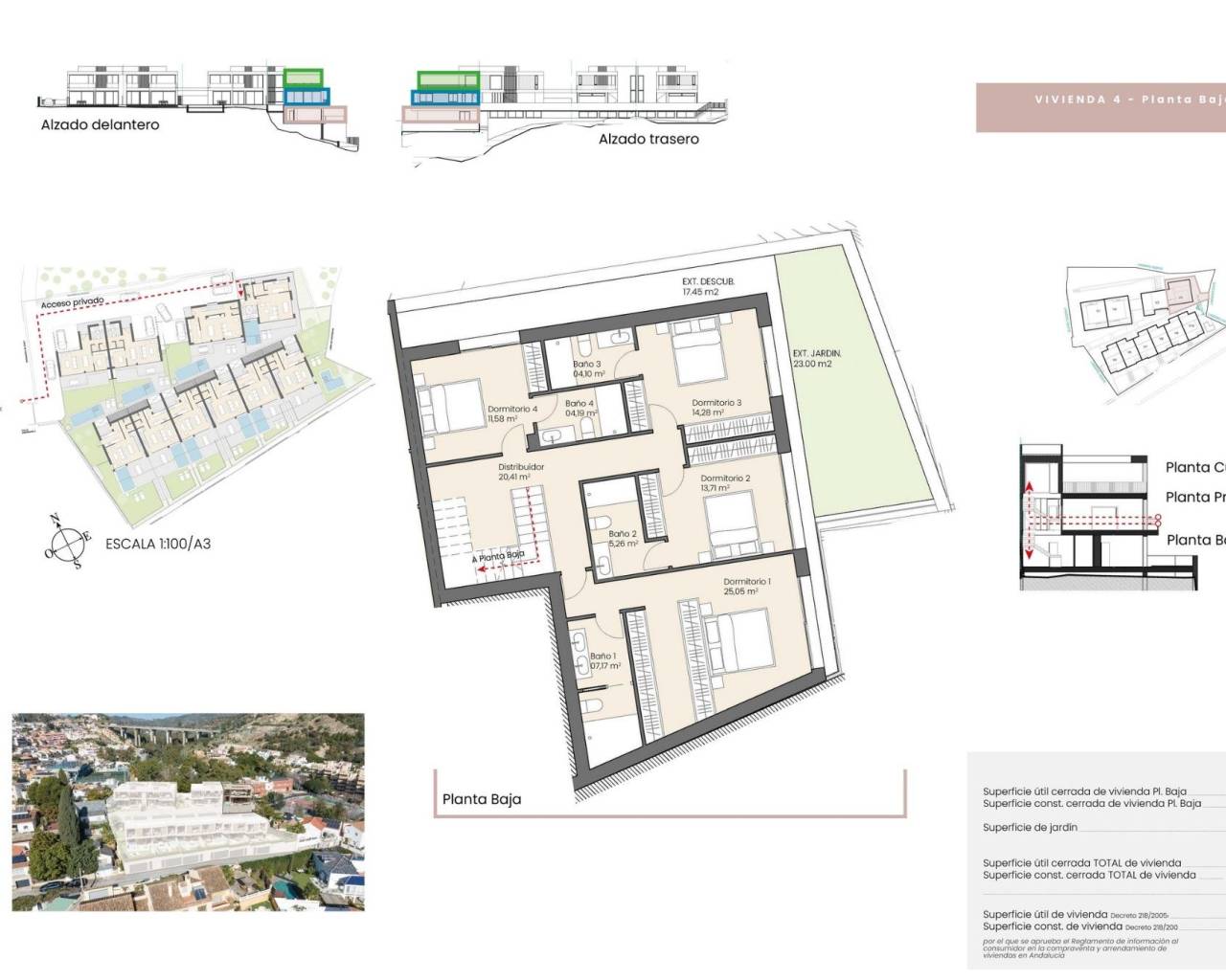 New Build - Rekkehus / Bungalow - Málaga - Pedregalejo