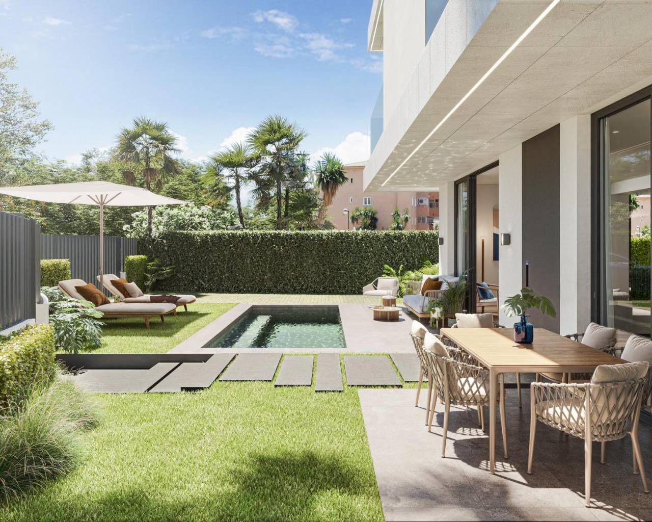 New Build - Rekkehus / Bungalow - Málaga - El Limonar