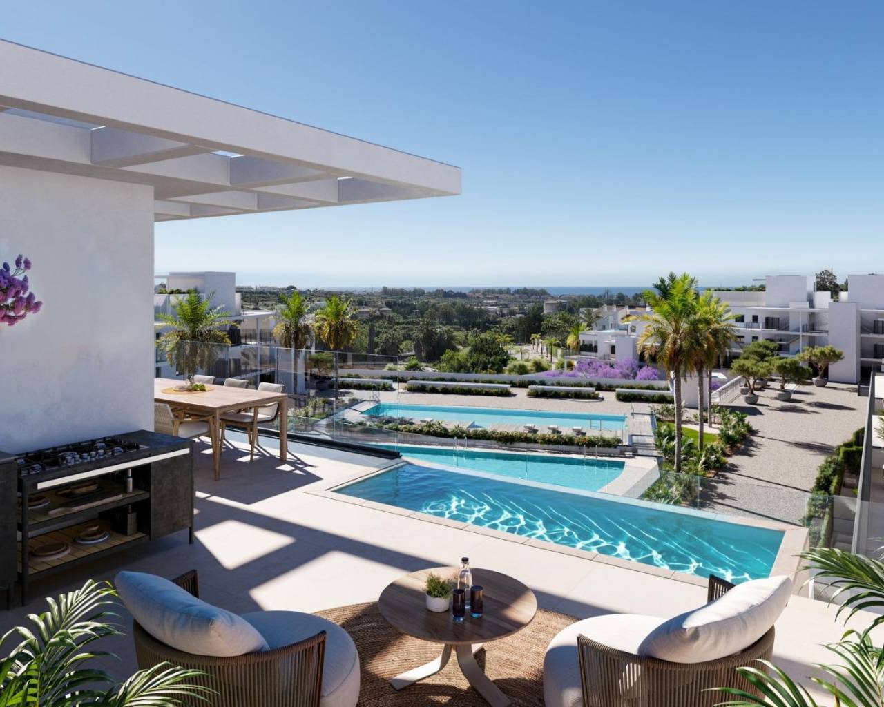 Nueva construcción  - Apartamentos - Estepona - Coto de la Serena