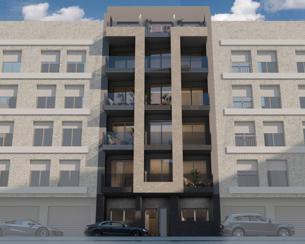 Nueva construcción  - Apartamentos - Torrevieja - Playa De Los Locos