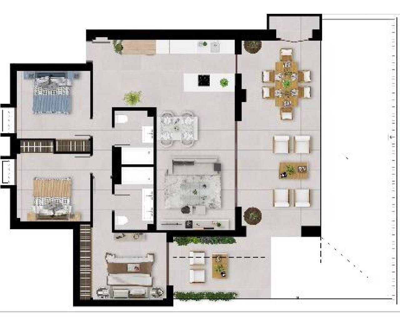 Nueva construcción  - Apartamentos - Istán - Urbaniz. Cerros del Lago