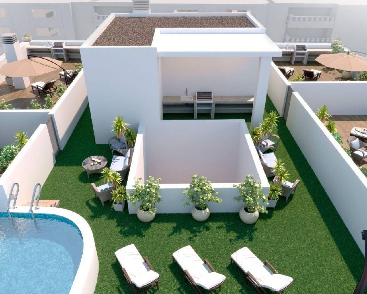 Nueva construcción  - Apartamentos - Torrevieja - Parque de las Naciones