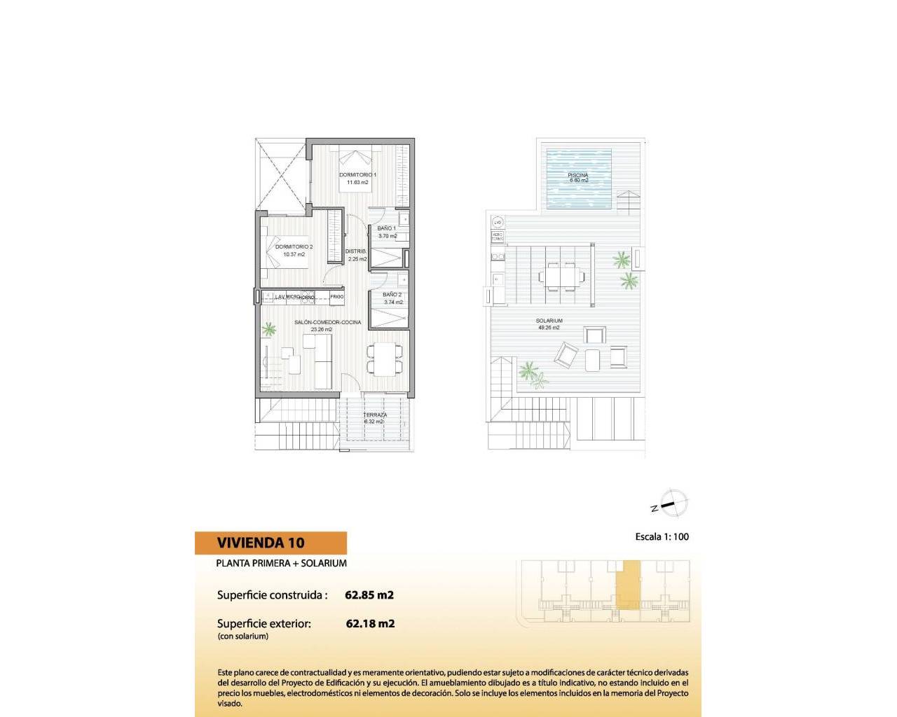Nueva construcción  - Adosado / Bungalow - San Pedro del Pinatar - El Salero