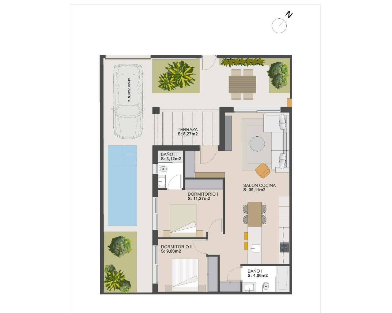 New Build - Leiligheter - Torre Pacheco - El Alba