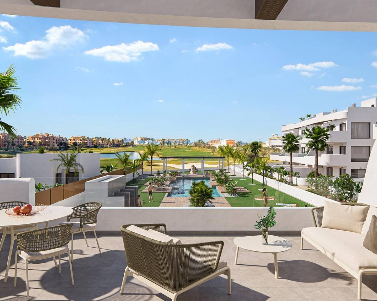 New Build - Rekkehus / Bungalow - Los Alcazares - La Serena Golf