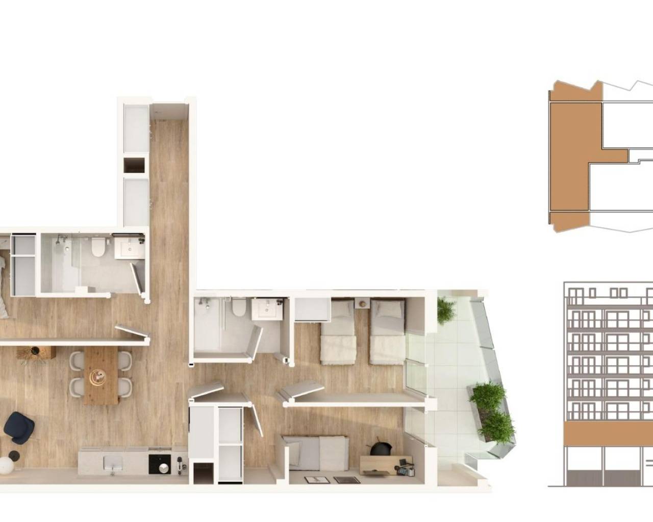 Nueva construcción  - Apartamentos - Moncofa - Playa de Moncofa