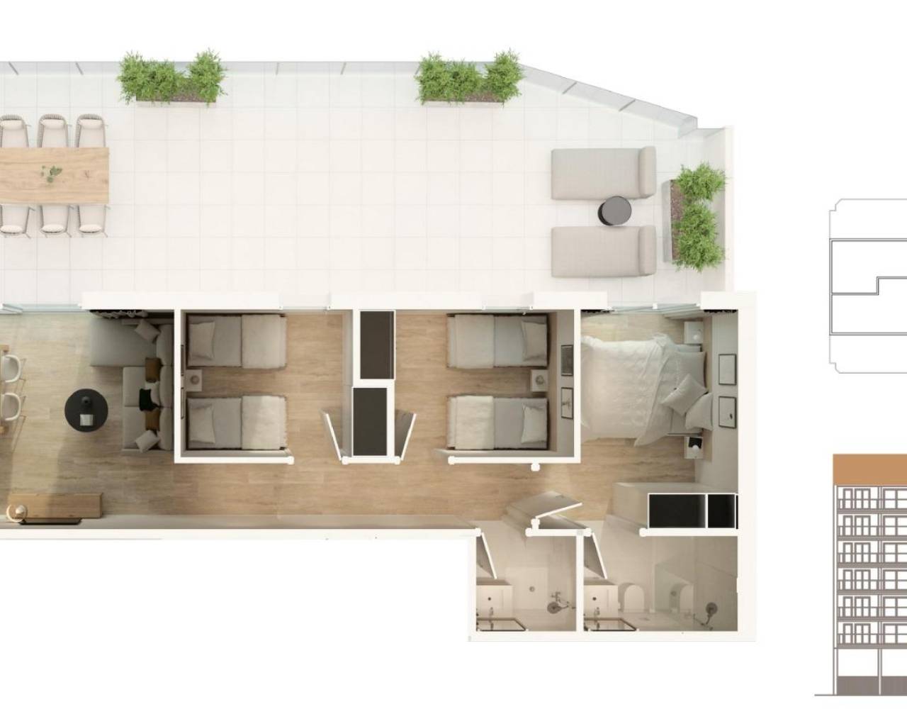 Nueva construcción  - Apartamentos - Moncofa - Playa de Moncofa