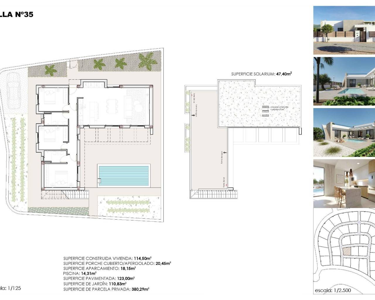 Nueva construcción  - Villas - Fuente Álamo - Hacienda del Alamo