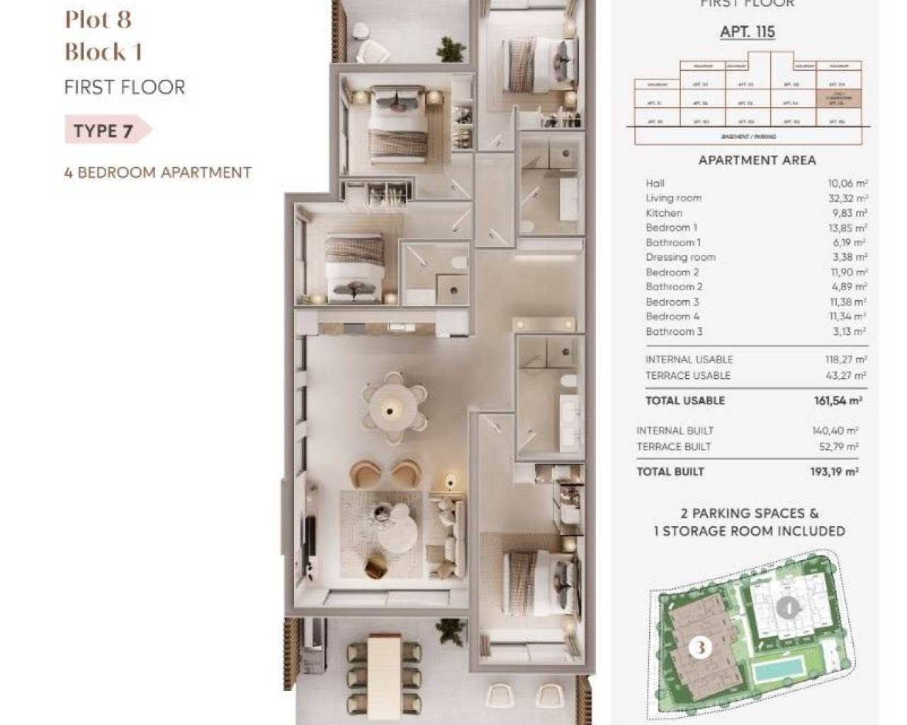 Nueva construcción  - Apartamentos - Estepona - Resinera Voladilla