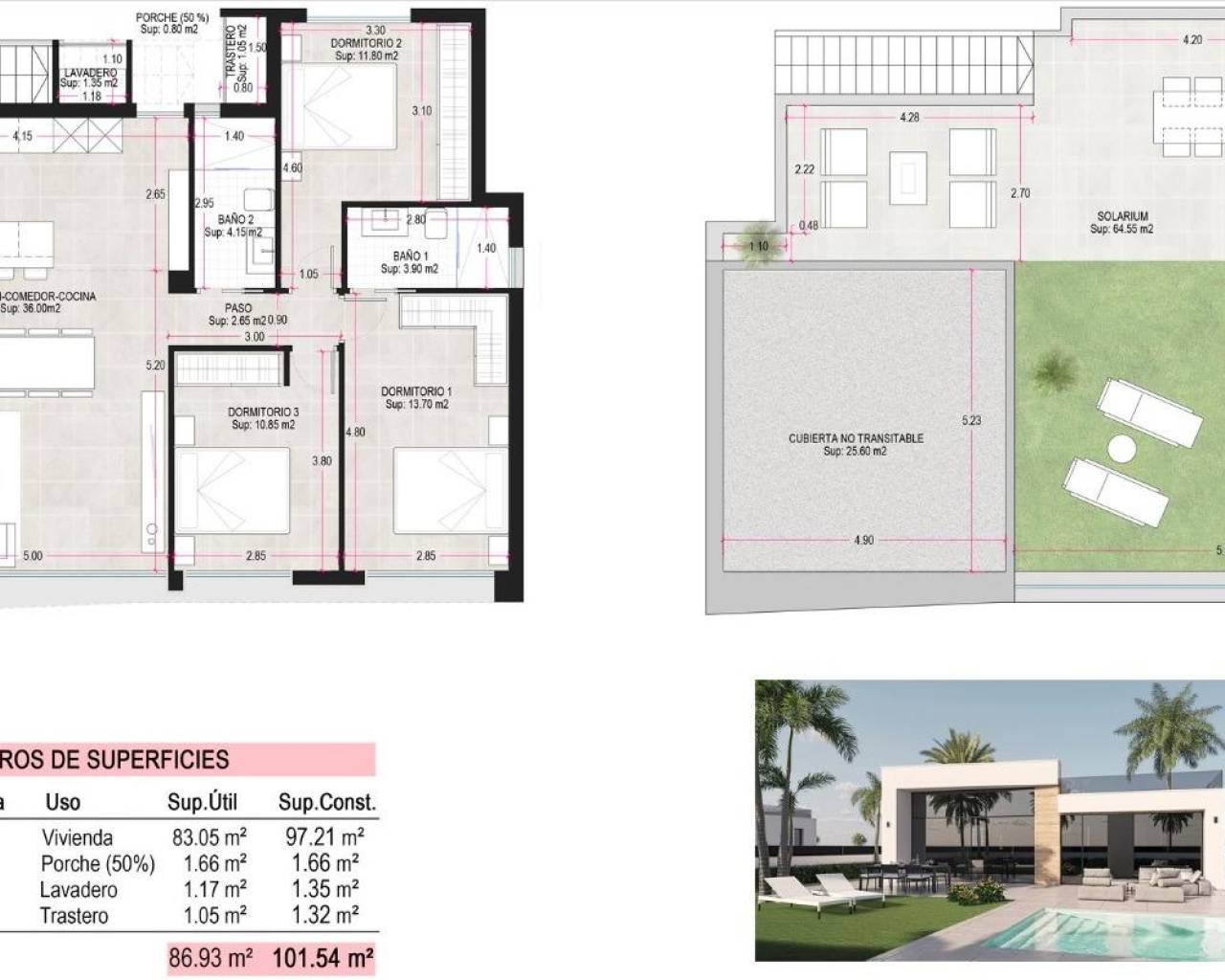 Nueva construcción  - Villas - Alhama De Murcia - Condado De Alhama