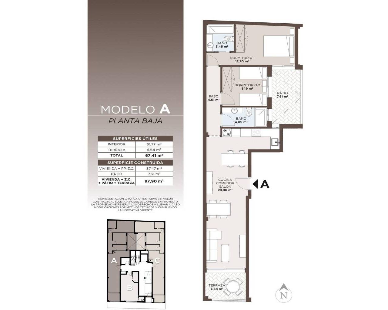 Nouvelle construction - Appartements - Torrevieja - Playa de El Cura