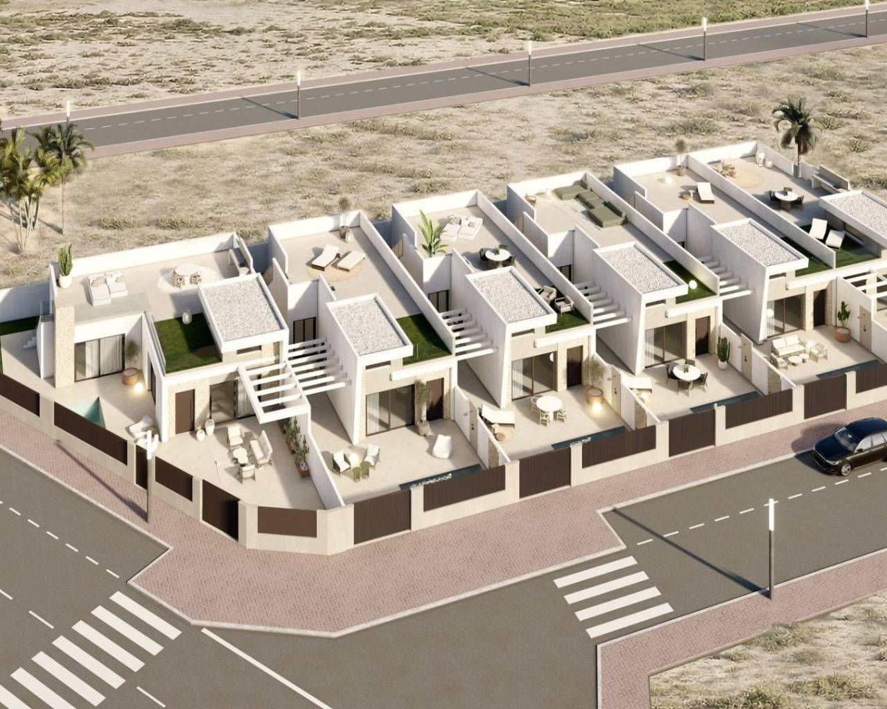 Nueva construcción  - Villas - Los Alcazares - Serena Golf