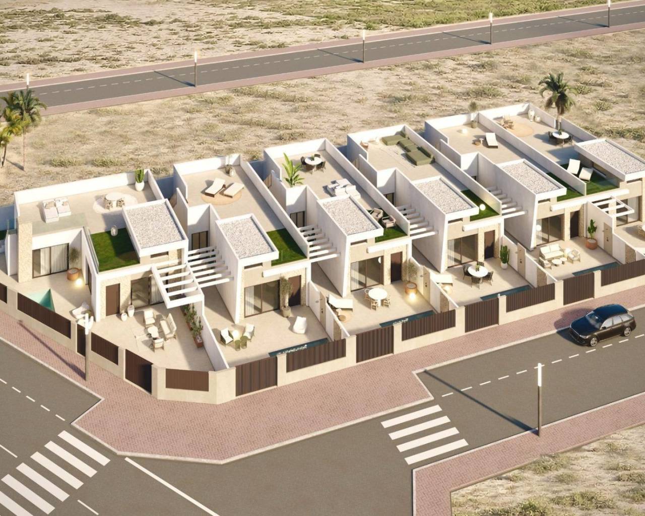 Nueva construcción  - Villas - Los Alcazares - Serena Golf