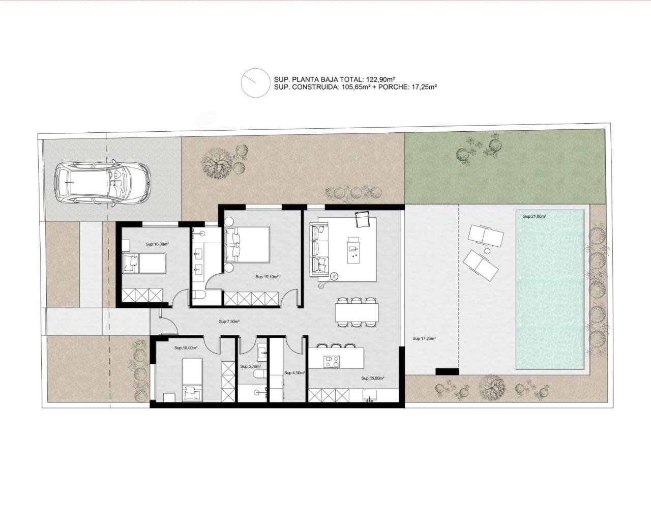 Nueva construcción  - Villas - Molina De Segura - Urb. La Quinta