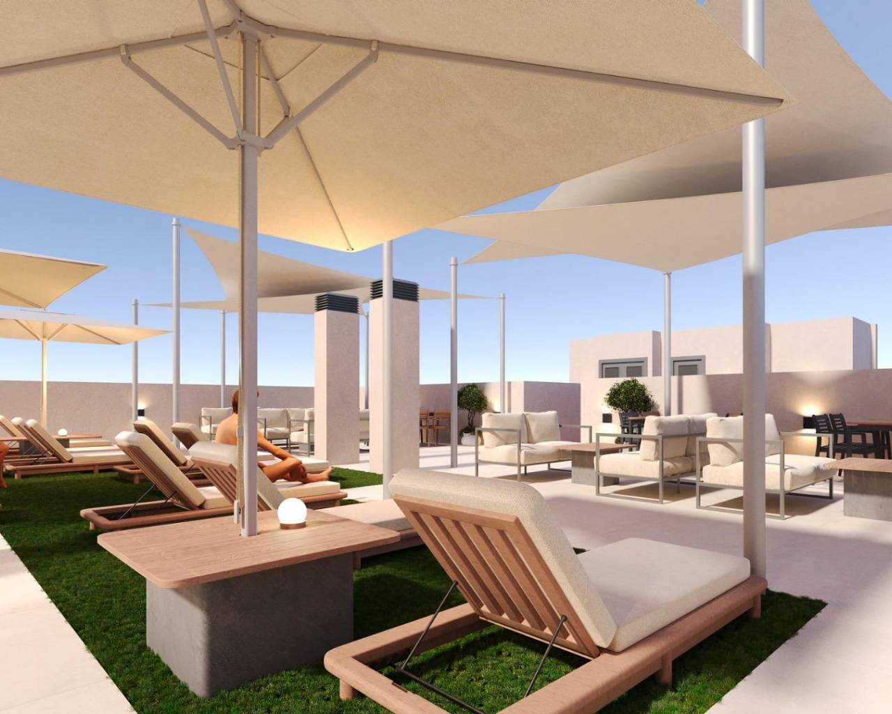 Nueva construcción  - Apartamentos - San Miguel de Salinas - Pueblo