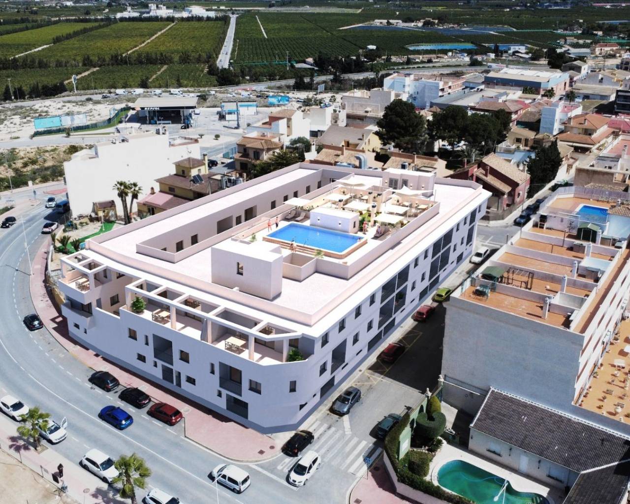 Nueva construcción  - Apartamentos - San Miguel de Salinas - Pueblo