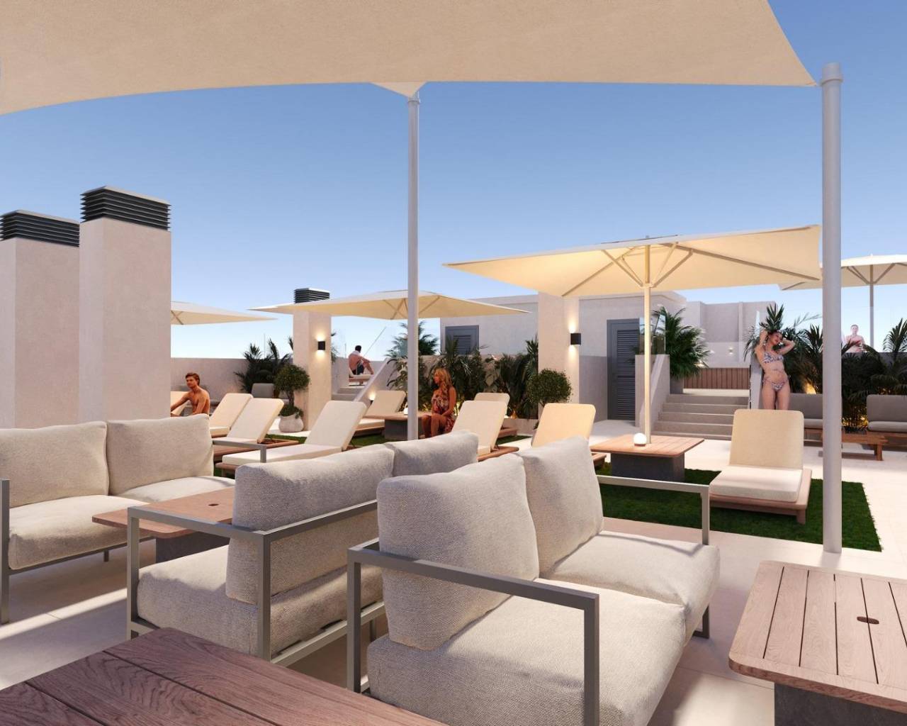 Nueva construcción  - Apartamentos - San Miguel de Salinas - Pueblo