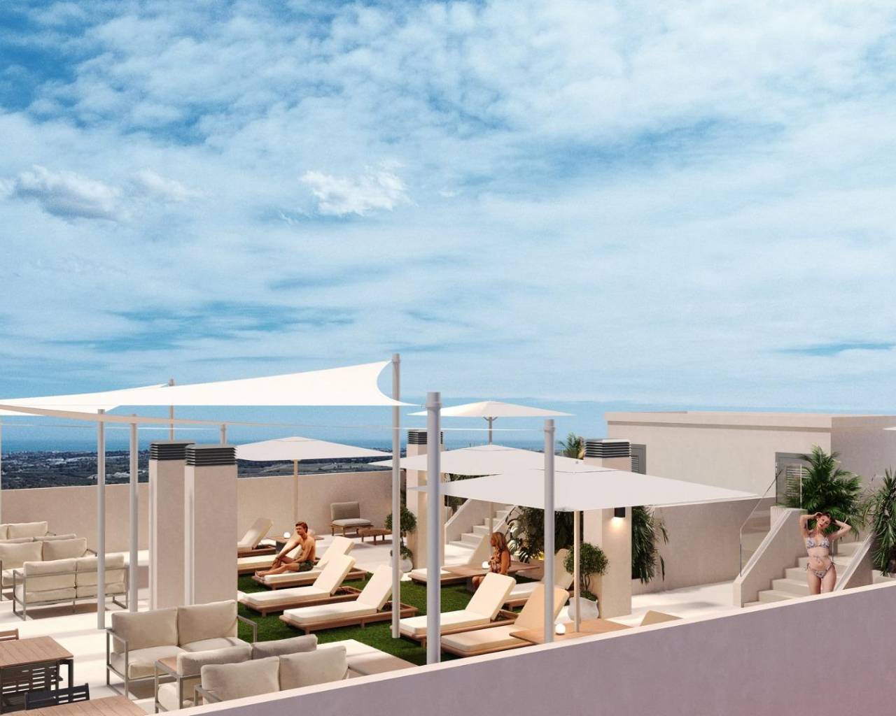 Nueva construcción  - Apartamentos - San Miguel de Salinas - Pueblo