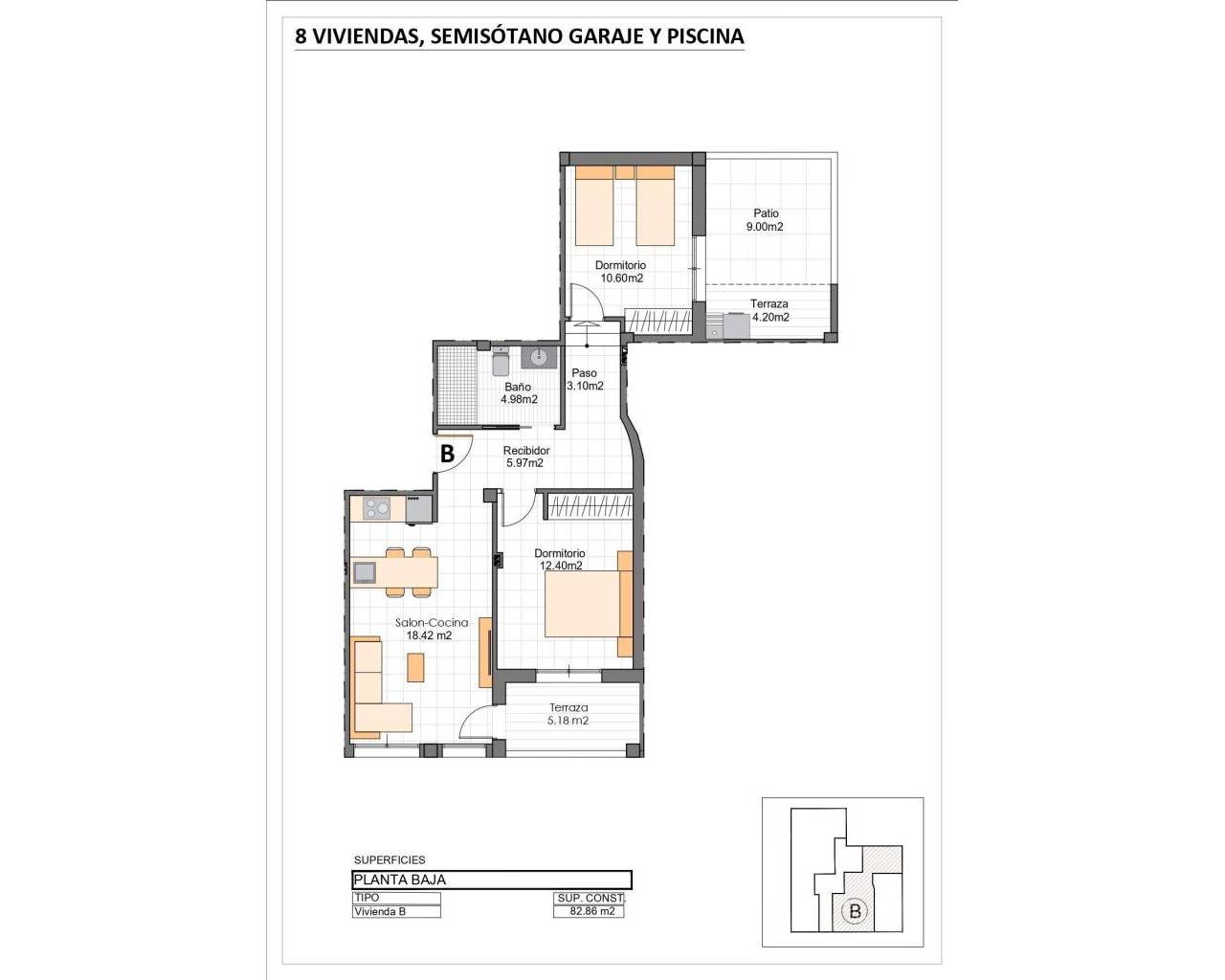 Nouvelle construction - Appartements - San Pedro del Pinatar - Lo Pagan