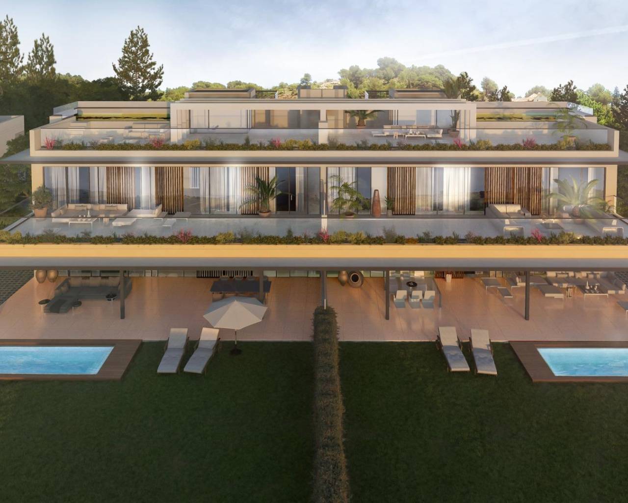 New Build - Rekkehus / Bungalow - Marbella - Los Monteros