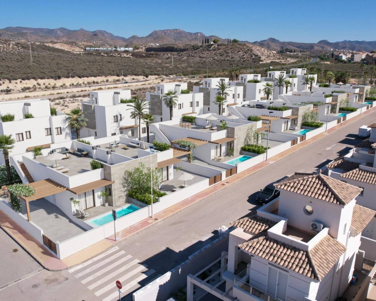 Nueva construcción  - Villas - Puerto de Mazarron - Caleñares
