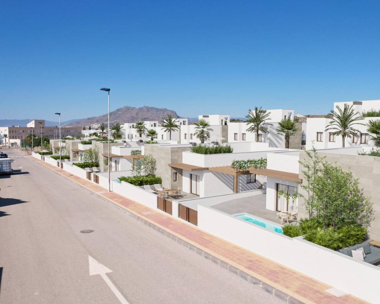 Nueva construcción  - Villas - Puerto de Mazarron - Caleñares