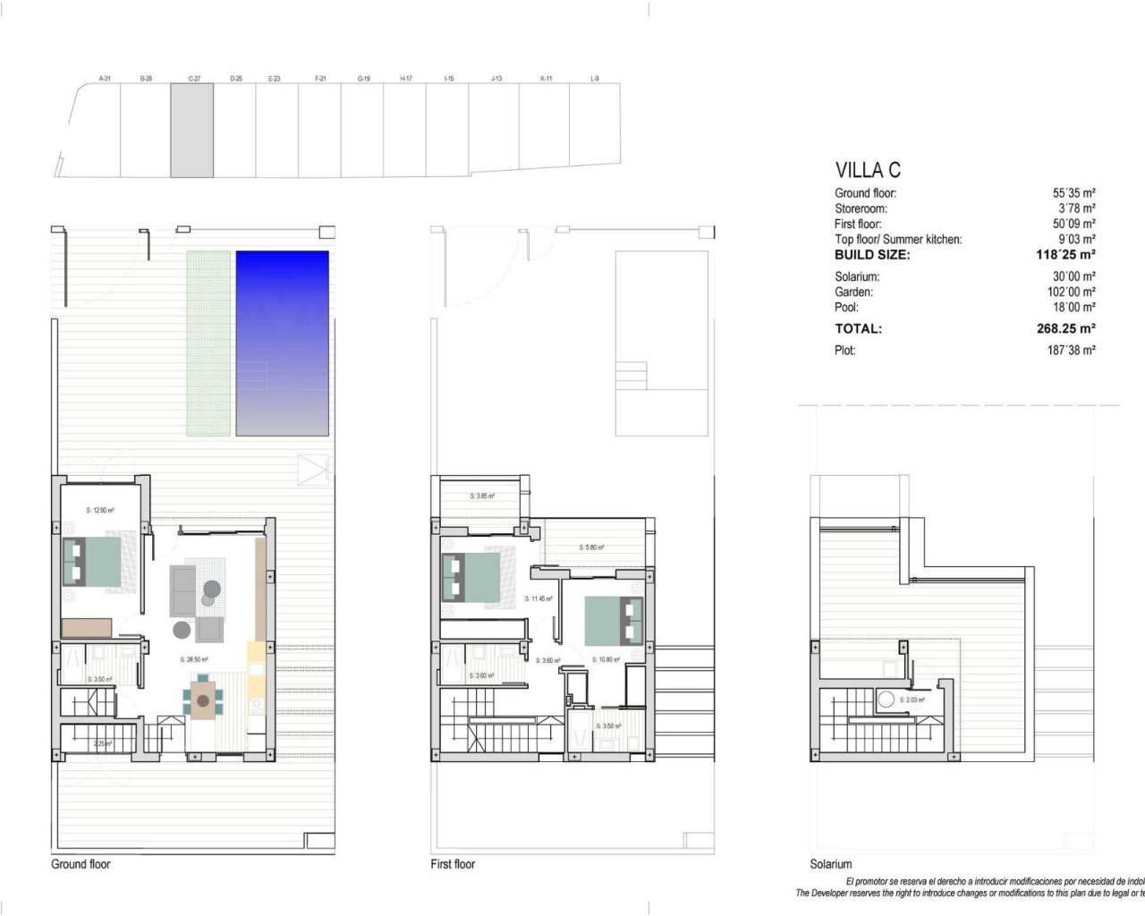 Nueva construcción  - Villas - Los Alcazares - Playa la Atascadera