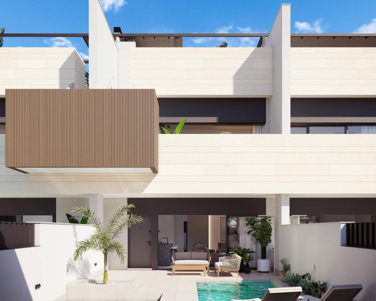 Nueva construcción  - Adosado / Bungalow - Pilar de La Horadada - parques de Andromeda