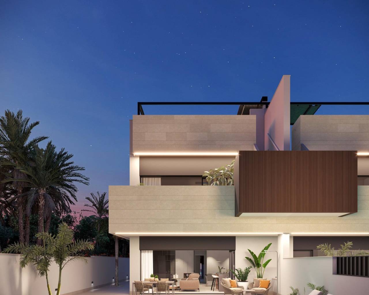 Nueva construcción  - Adosado / Bungalow - Pilar de La Horadada - parques de Andromeda