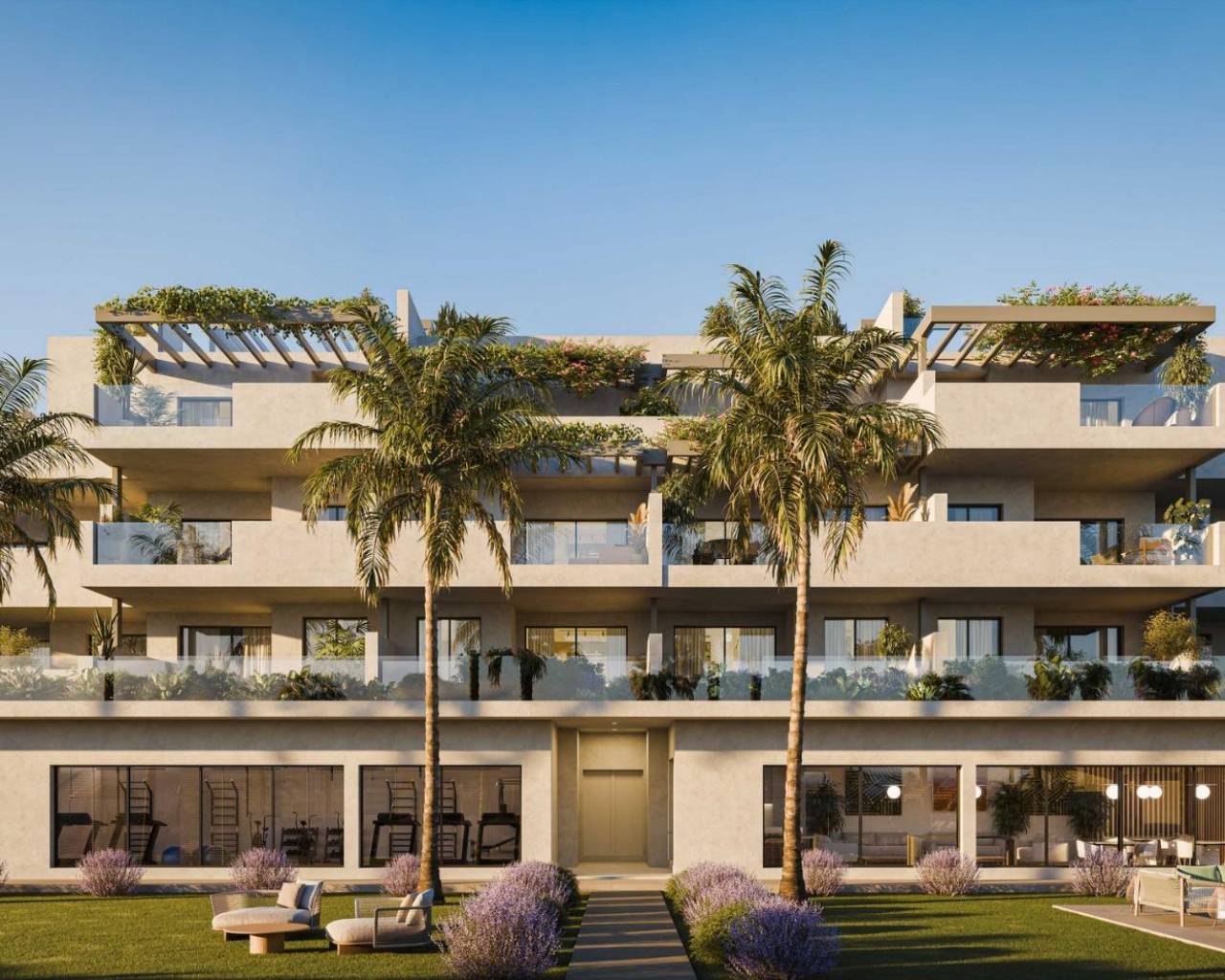 Nueva construcción  - Apartamentos - Casares - Doña Julia Golf