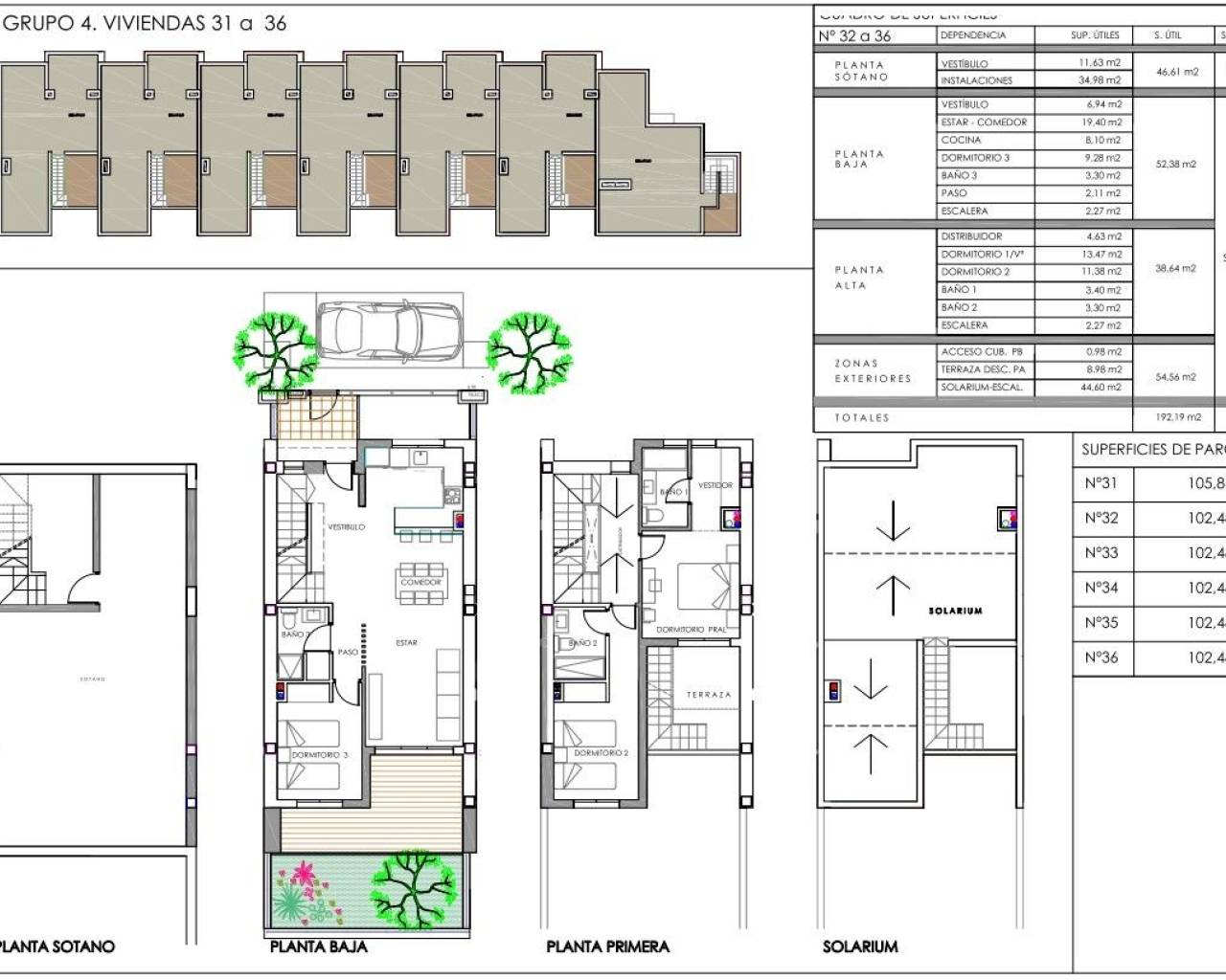 Nueva construcción  - Villas - Monforte del Cid - Alenda Golf