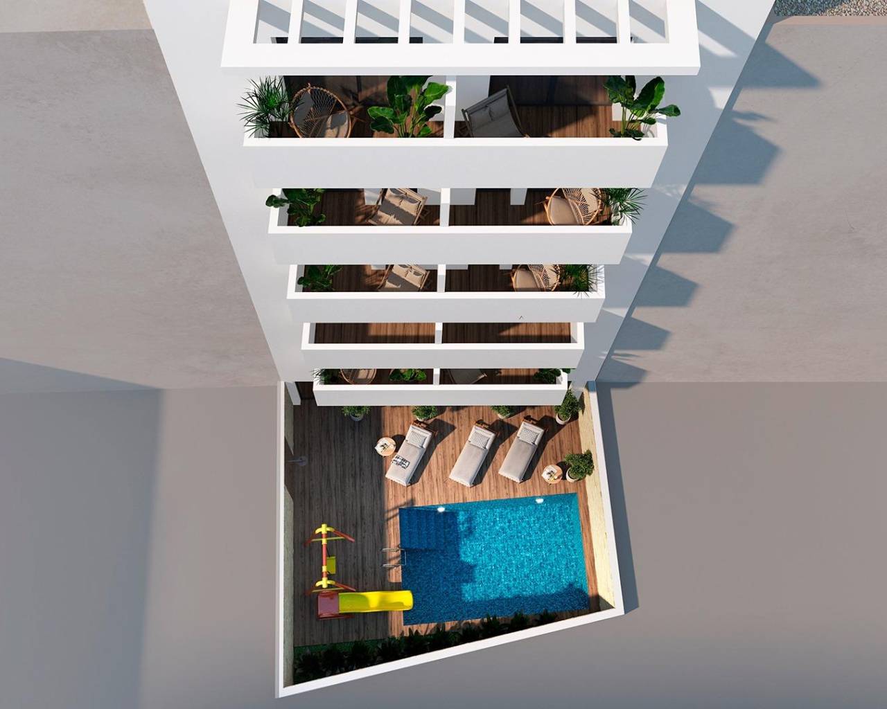 Nueva construcción  - Apartamentos - Torrevieja - Playa de El Cura
