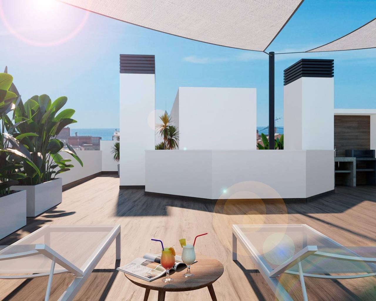 Nueva construcción  - Apartamentos - Torrevieja - Playa de El Cura