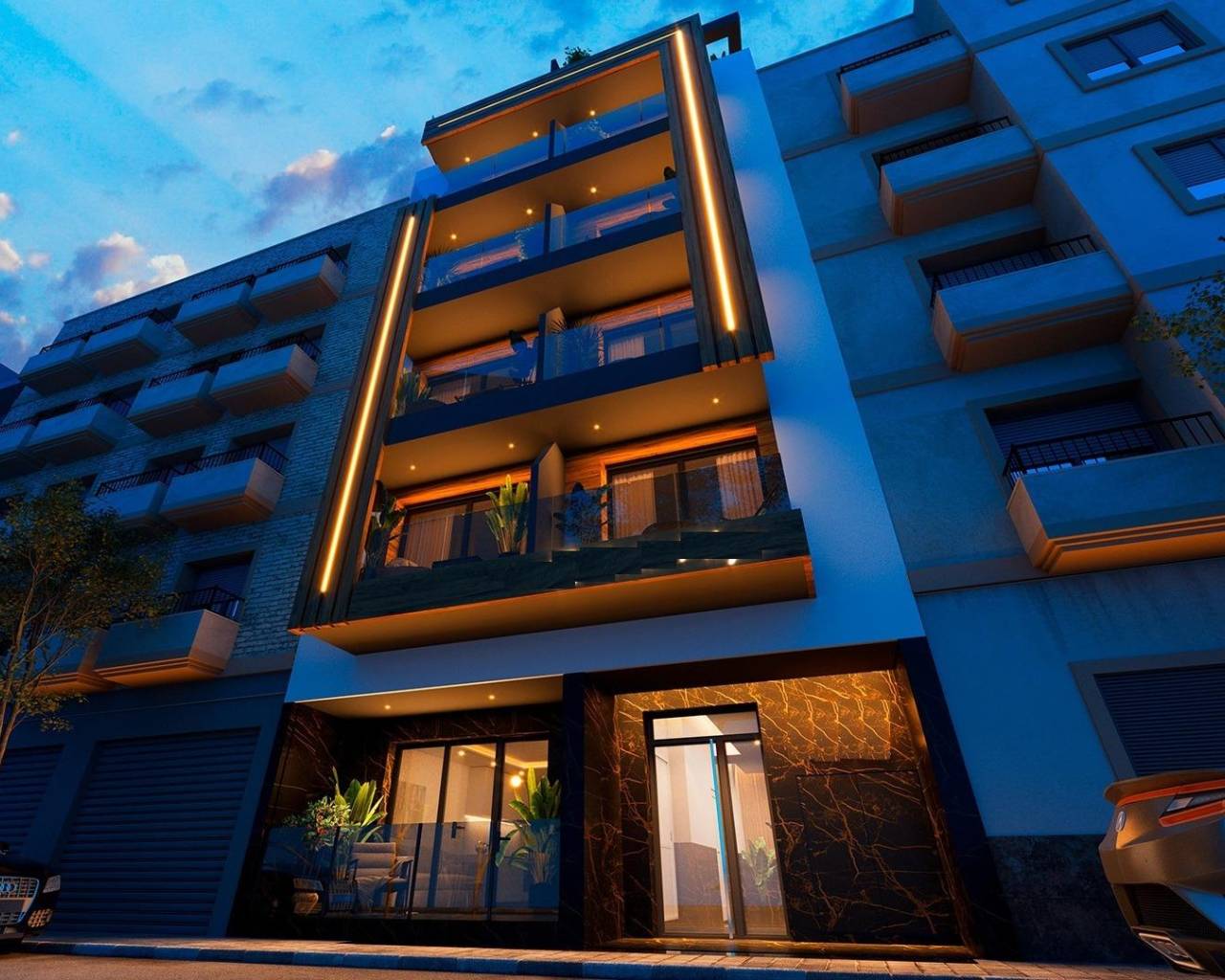 Nueva construcción  - Apartamentos - Torrevieja - Playa de El Cura