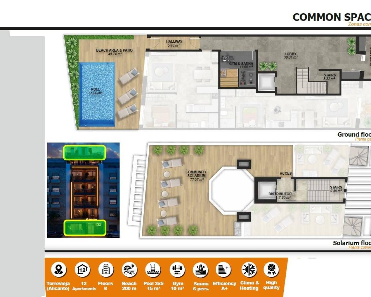 Nueva construcción  - Apartamentos - Torrevieja - Playa de El Cura