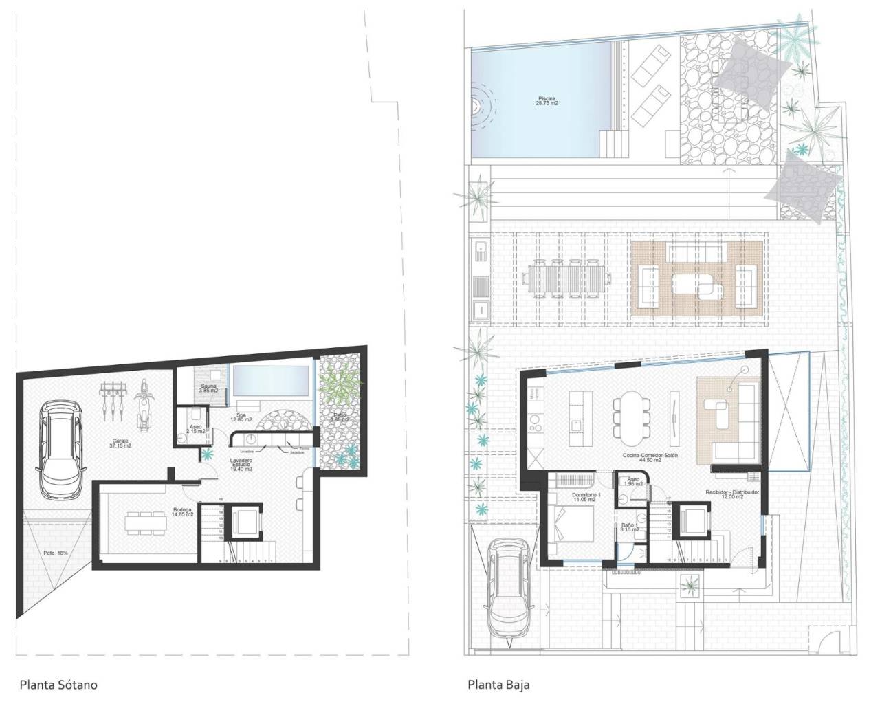 Nueva construcción  - Villas - Cabo de Palos - Cala Flores
