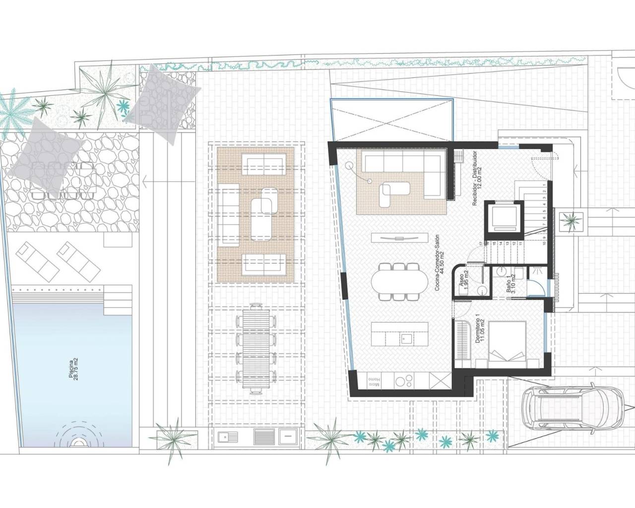 Nueva construcción  - Villas - Cabo de Palos - Cala Flores