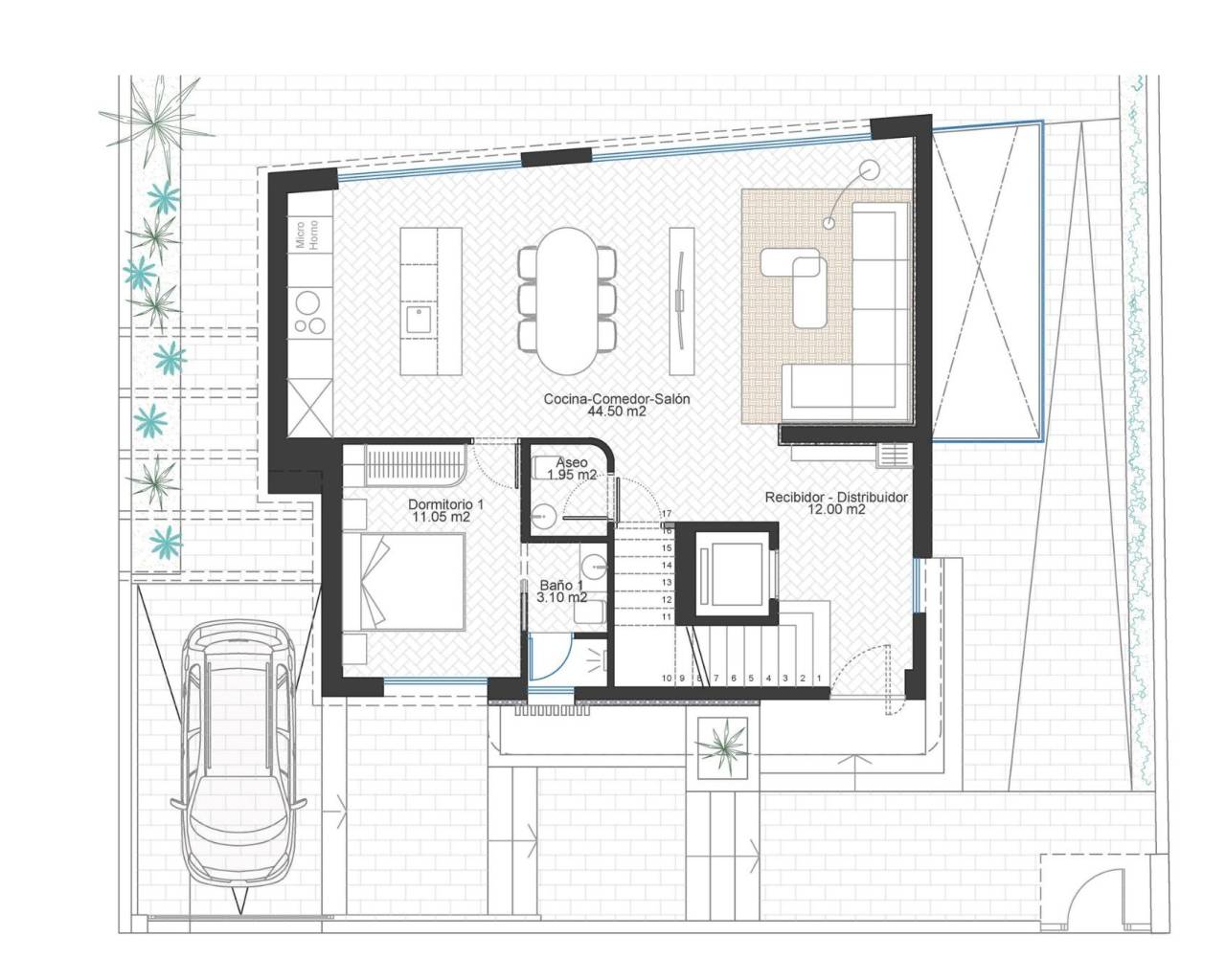 Nueva construcción  - Villas - Cabo de Palos - Cala Flores