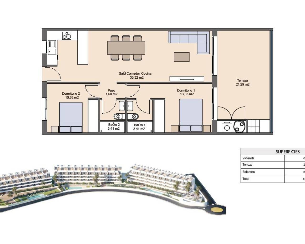 Nueva construcción  - Apartamentos - Finestrat - Balcón De Finestrat