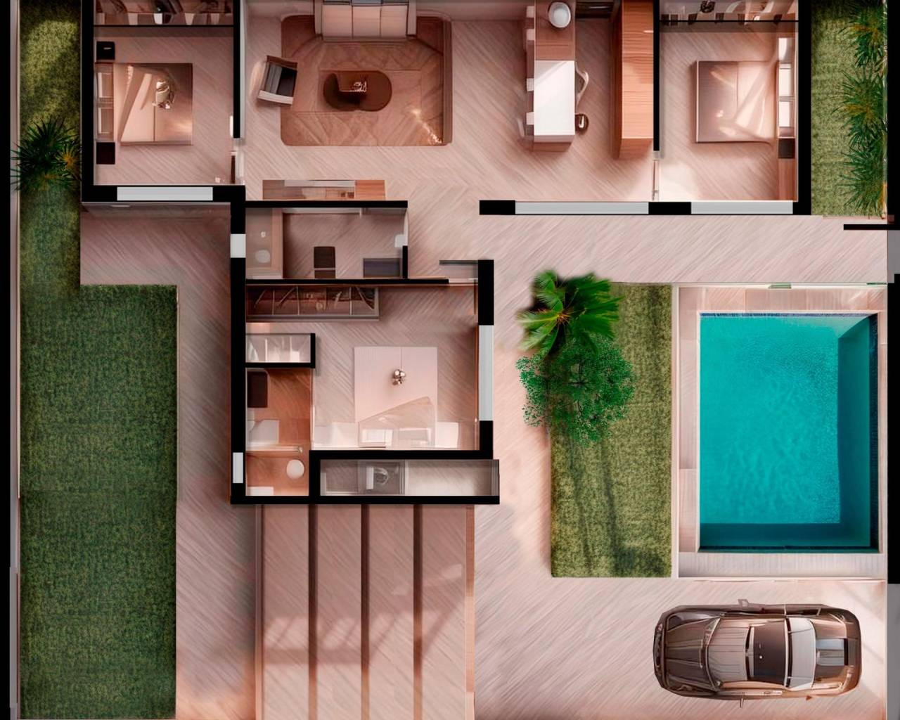 Nueva construcción  - Villas - Torre Pacheco - Roldán