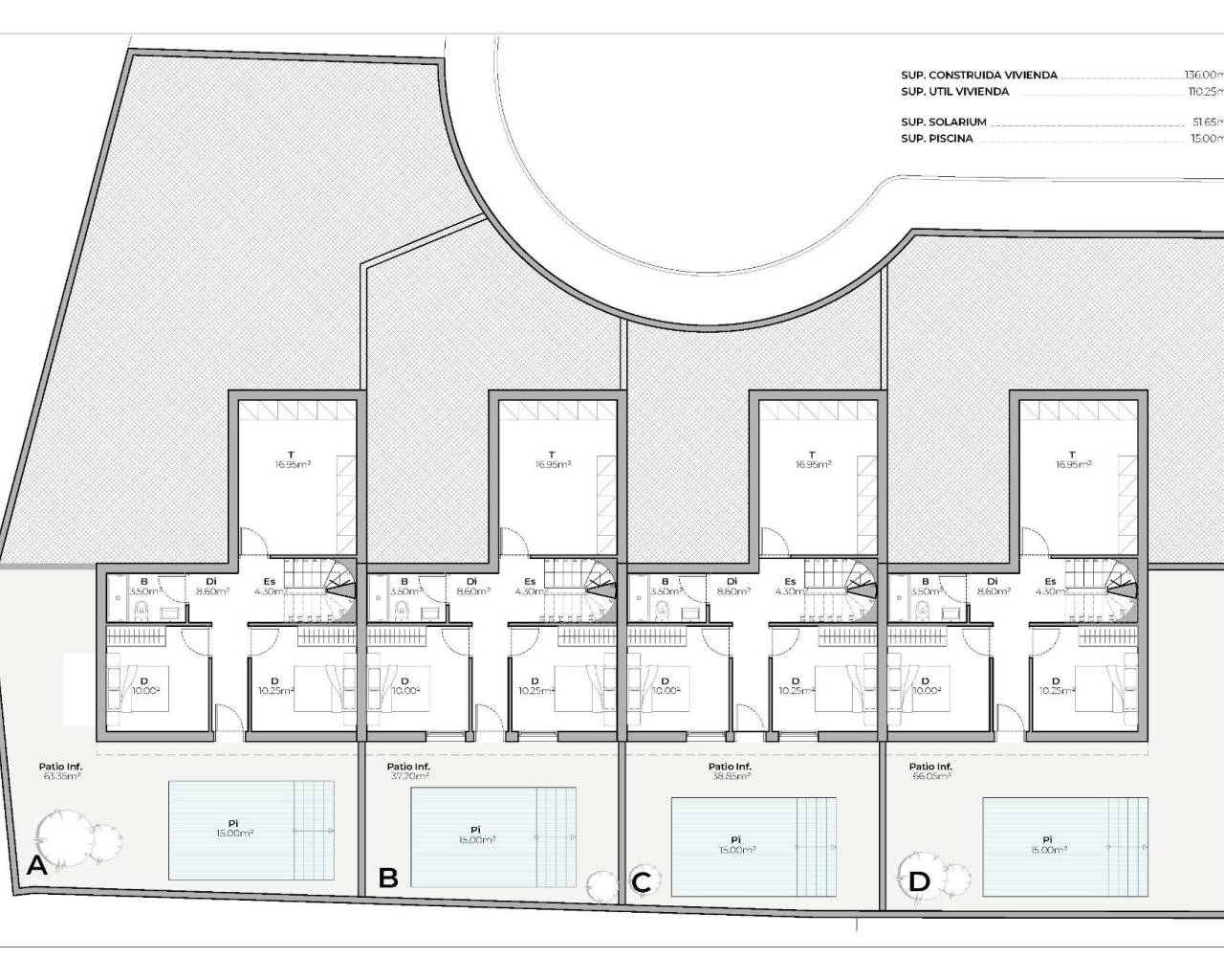 Nueva construcción  - Adosado / Bungalow - Mazarron - Country Club